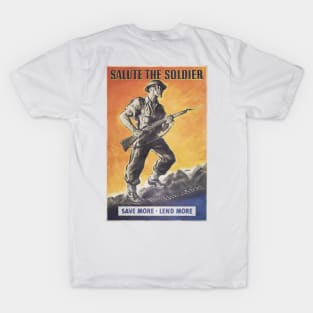 The Liberator, Reprint of British wartime poster. T-Shirt